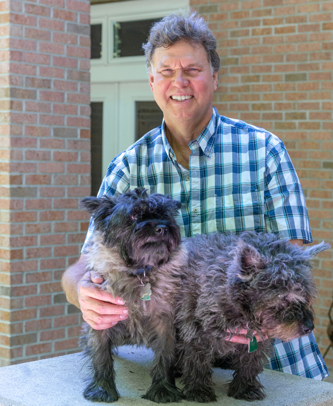 two Cairn Terriers